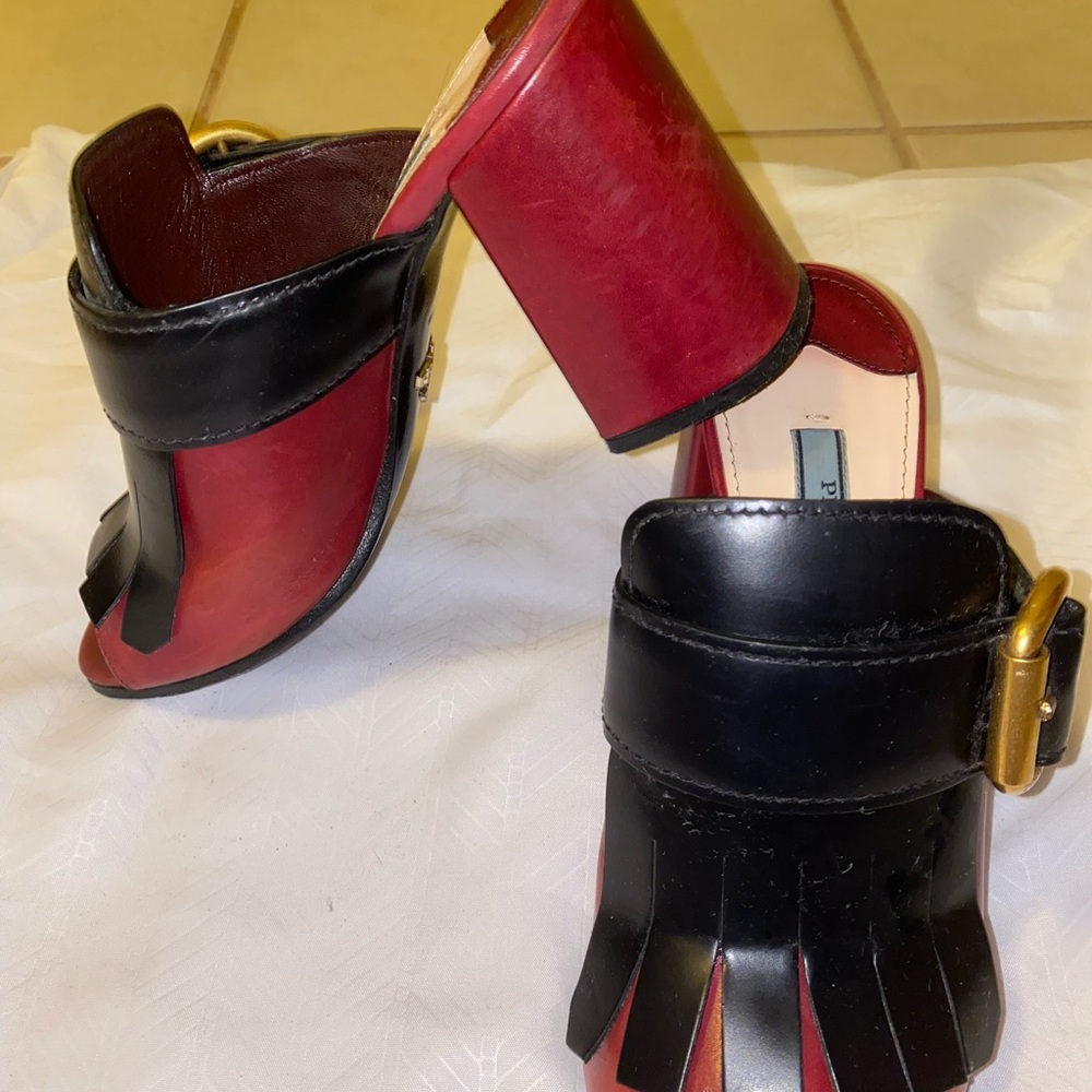 Prada chunky wedges sandal - Picture 2 of 5